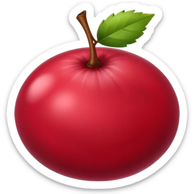 Cranberry sticker