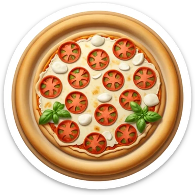 make me a Margherita Maxi Pizza with base, tomato sauce and mozzarella sticker