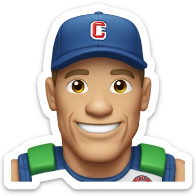 john cena wearing tee sticker