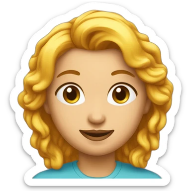 Un coeur avec marqué Tess dedans sticker