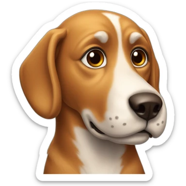friendly-dog-playful-attentive sticker