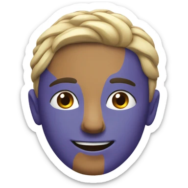 una pareja feliz sticker