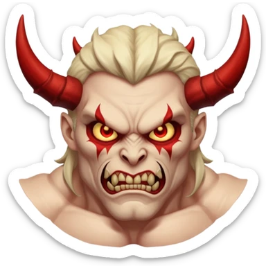 Diablo character sticker