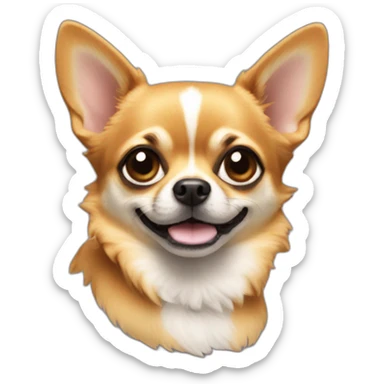 a chihuaua sticker
