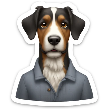 Un bouvier de l'Entlebuch sticker