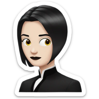 Mortícia Addams sticker