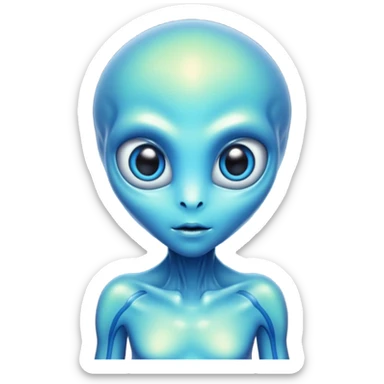 Alien lifeform sticker