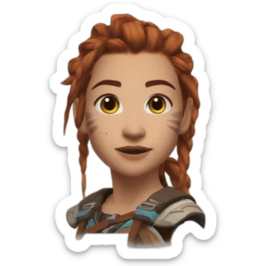 Aloy-from-Horizon-Zero-Dawn sticker
