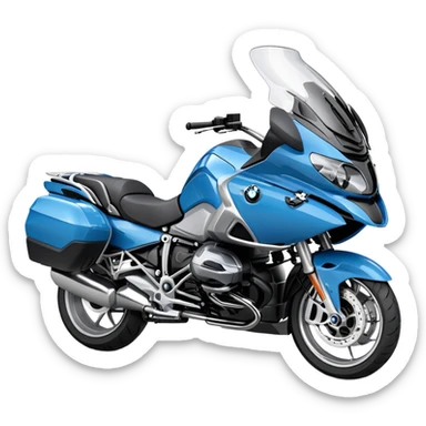 BMW R 1200 RT touring motorcycle sticker