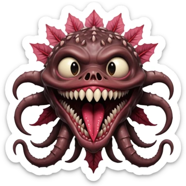 Demogorgon Stranger Things  sticker