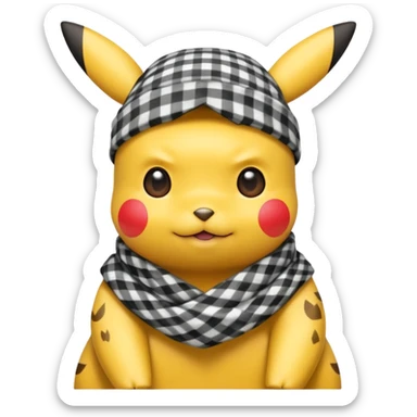 Pikachu arabic sticker