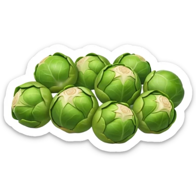 few brussels sprouts  sticker