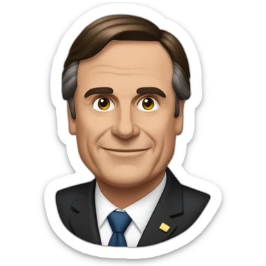 president jair bolsonaro sticker