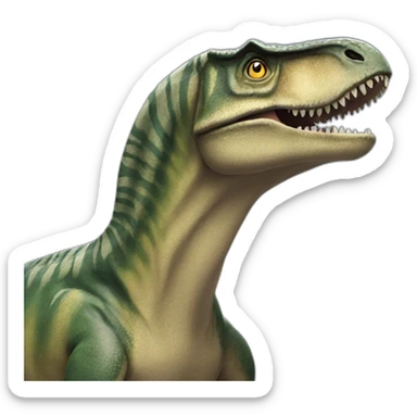 allosaurus sticker
