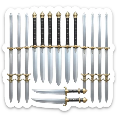 weapon market where we buy sword armor sticker