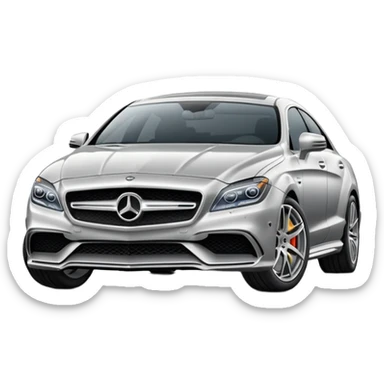 cls63s 2016 in light silver sticker