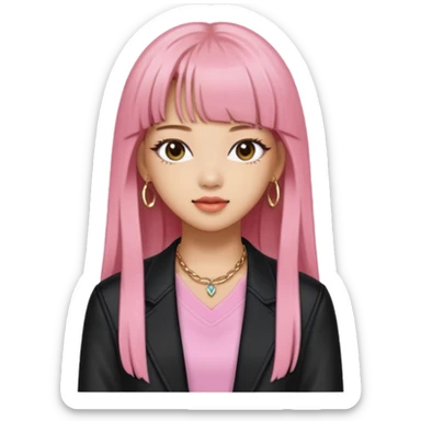 Lisa from BLACKPINK sticker