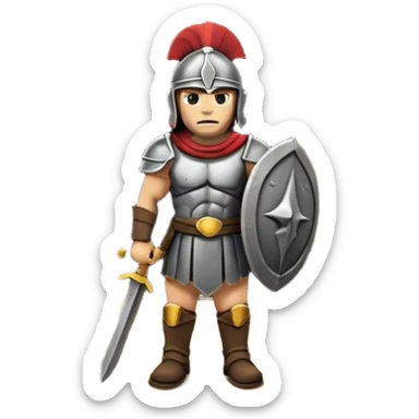 spartan soldier barracks sticker