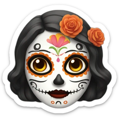 Día de los Muertos sticker