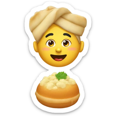 GOL GAPPEY INDIAN PANI PURI sticker