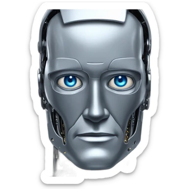T800 robot Zuckerberg sticker