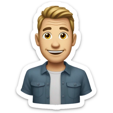 Oggy's brother Jake emoji sticker