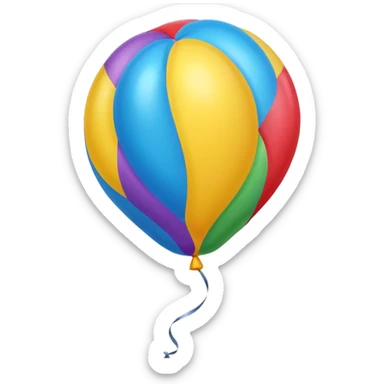 Balloon popped sticker
