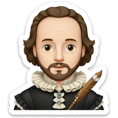 william shakespeare made or spam meat sticker