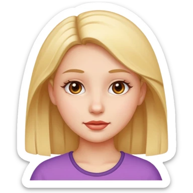 I am just a girl sticker