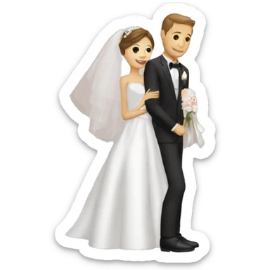 wedding sticker