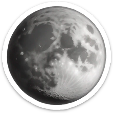 La Luna  sticker
