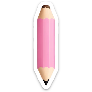 Light pink cute Pencil sticker