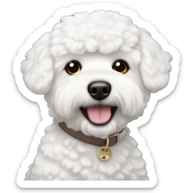 Bichon frise ￼ sticker