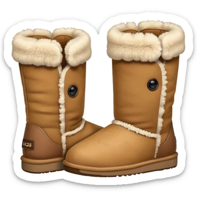 Give me some uggs and make them small sticker