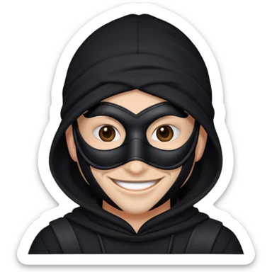 Thief emoji sticker
