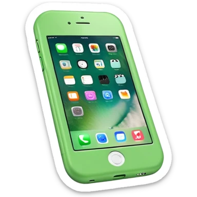 Green portátil  sticker