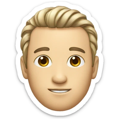 thinning hair sticker