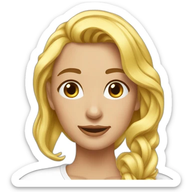 Meilleure amie blanche/métisse sticker