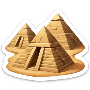 Pyramids sticker