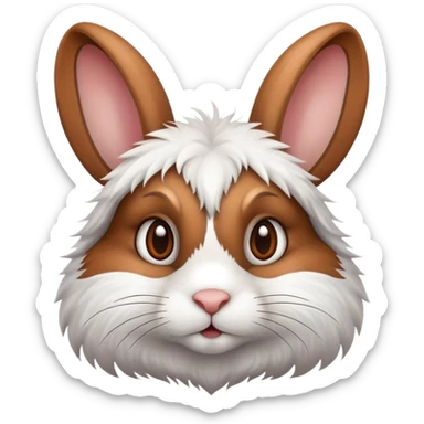 sly rabbit sticker