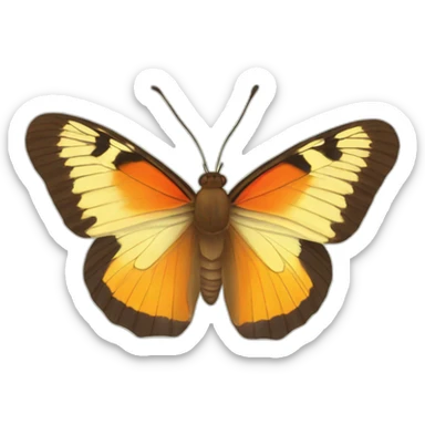 atlas butterfly  sticker