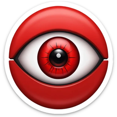 Sharingan eye sticker