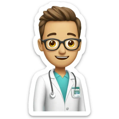 crazy pharmacist sticker