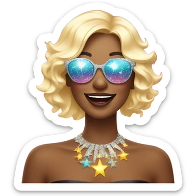 Glamor vibe emoji  sticker