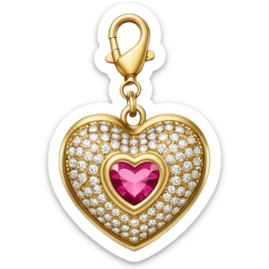 Juicy Couture charm sticker