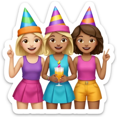 10 girl bands are so fun I nanny and my baby girl is a big girl so she  sticker