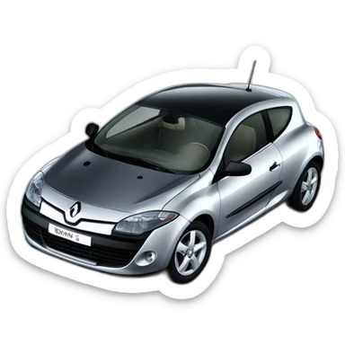 Renault Megane 2 c.c. sticker