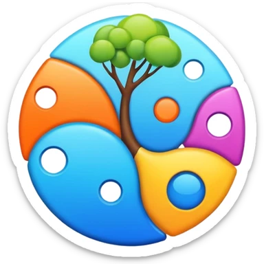 create a logo for an Ecosystem Day for an venture capital firm, fun and professional sticker