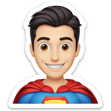 I want a goofy super hero sticker