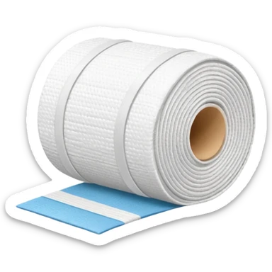 bandage roll, no blue  sticker